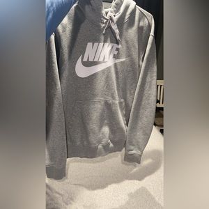 Men’s Nike gray hoodie